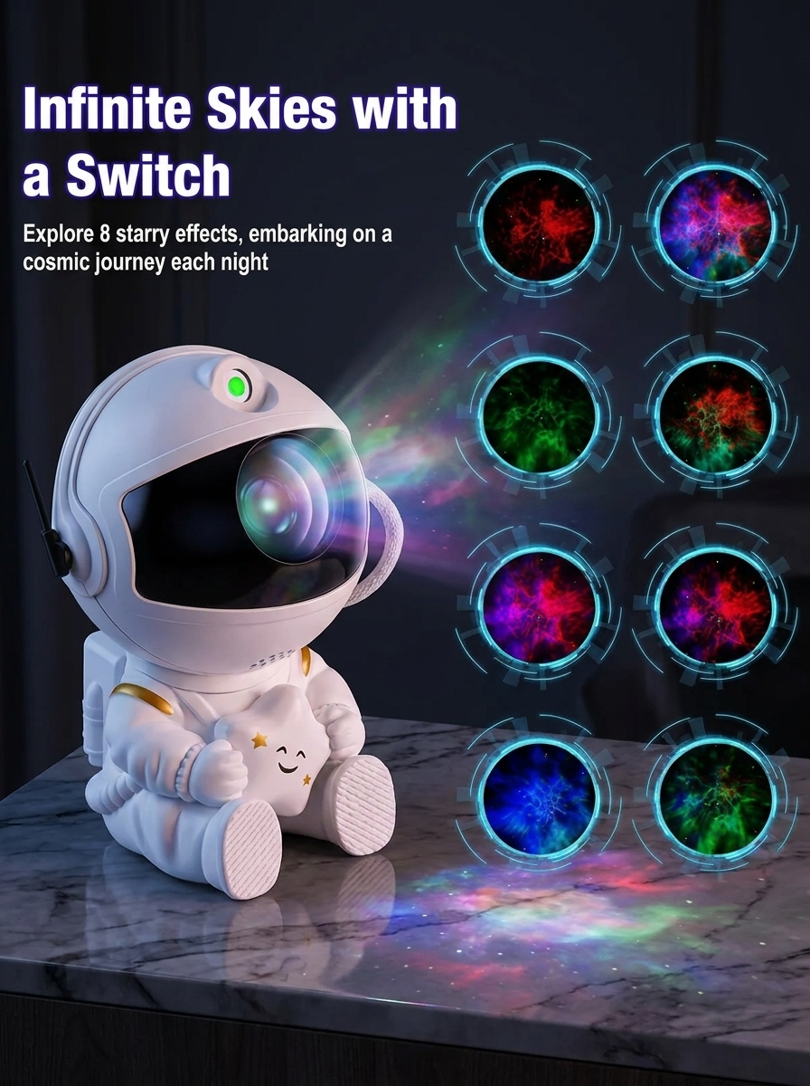 Astronaut Galaxy Projector